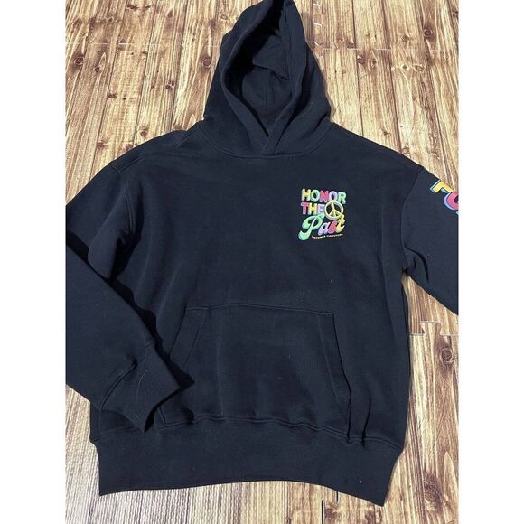 Hollister x Academy Group Honor The Past Empower The Future Black Hoodie - Picture 3 of 10
